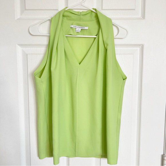 Diane Von Furstenberg Tops - Diane Von Furstenberg | Reagan Draped Sleeveless Top